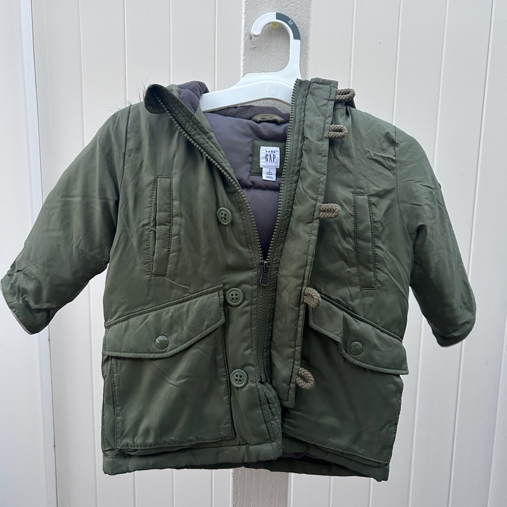Baby GAP Green Jacket and Shirt